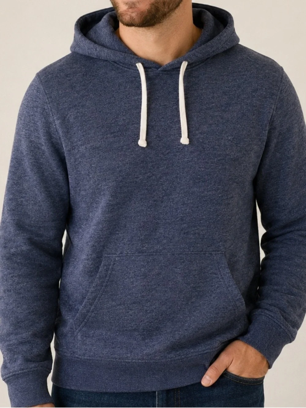 Urban Pipeline Heathered Blue‎ Pullover Hoodie Large Soft Casual